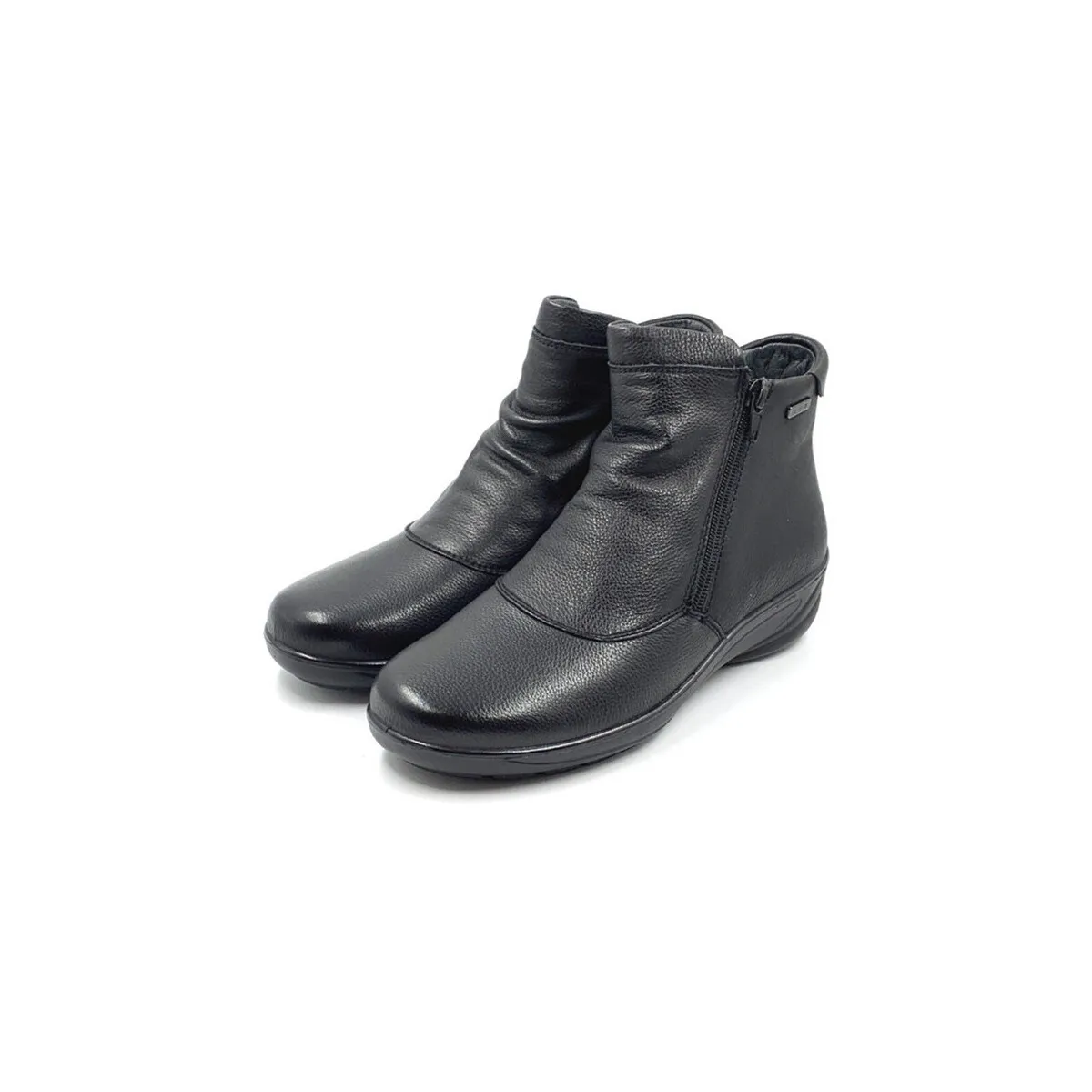 BOTIN  95210 IMPERMEABLE  PIEL NEGRA